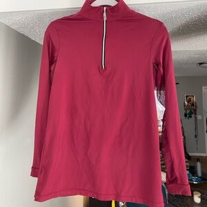 EUC ❤️ The Tailored Sportsman Burgundy LS Sun Shirt